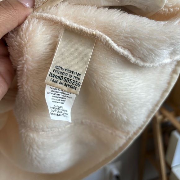 Women's L.L.Bean Hi-Pile Fleece Jacket - Picture 5 of 5